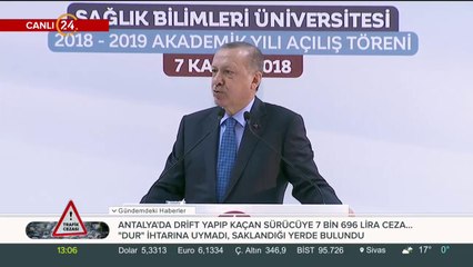 Erdoğan: Sağlık alanında artık kendimiz araştırıp, geliştiriyoruz