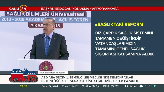 Cumhurbaşkanı Erdoğan: Paletli ambulanslar hasta taşıyor