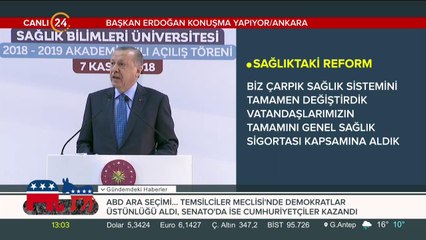 Cumhurbaşkanı Erdoğan: Paletli ambulanslar hasta taşıyor