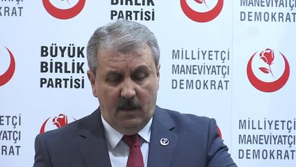 Destici: "Abd'ye Karşı Herkesin Sesini Yükseltmesinin Zamanı Geldi de Geçiyor Bile"