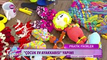 Çocuk patik yapımı