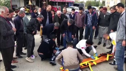 Otomobil ile motosiklet çarpıştı - ADIYAMAN