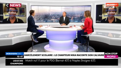 Morandini Live - Mika victime de harcèlement : les détails de son témoignage (vidéo)