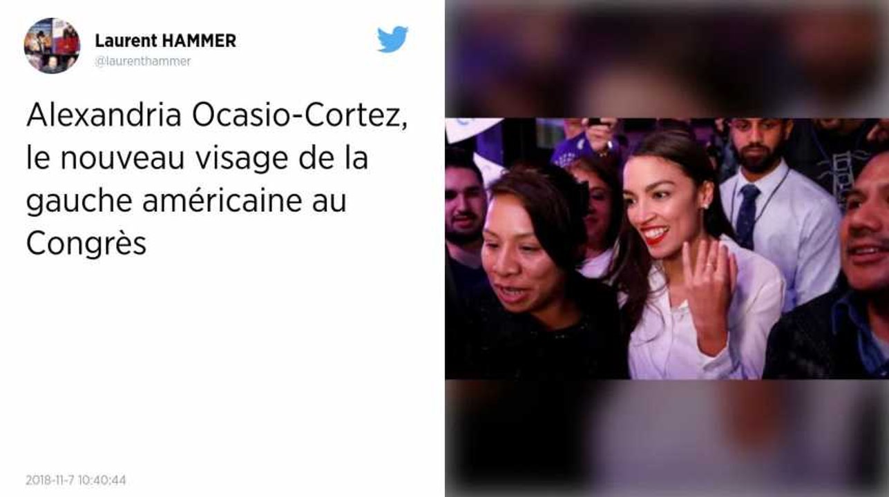 Midterms. Alexandria Ocasio-Cortez, l'ex-serveu...