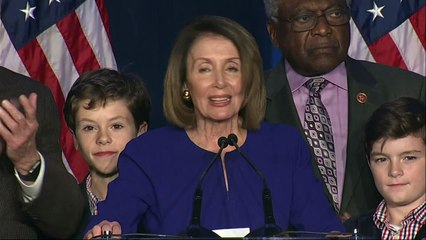 Nancy Pelosi: Tomorrow will be a new day in America