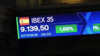 Los bancos mantienen su impulso y el IBEX sube un 1,64 %