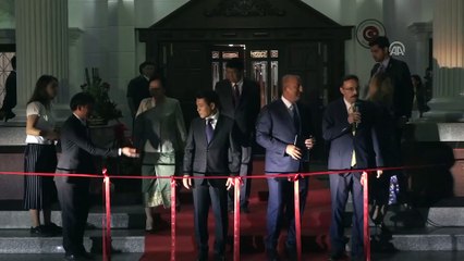 Dışişleri Bakanı Çavuşoğlu, Viyentiyan Büyükelçiliği hizmet binası açılışında - LAOS