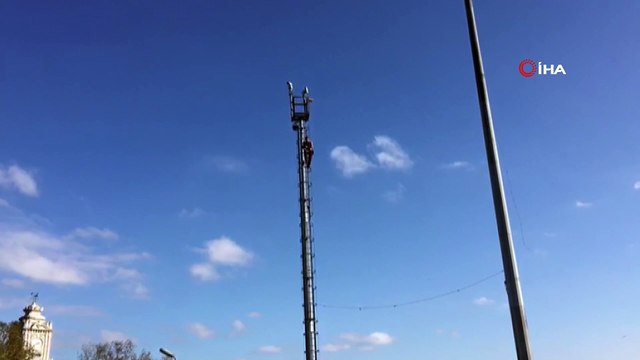 Dolmabahçe Meydanı’nda ekipleri harekete geçiren şahıs tanıdık çıktı