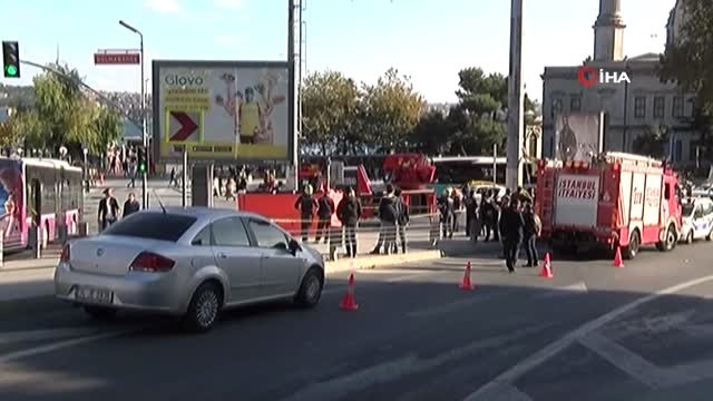 Dolmabahçe Meydanı'nda İntihar Girişimi...ekipleri Harekete Geçiren Şahıs Tanıdık Çıktı