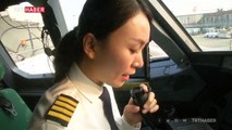 Çinli pilot gökyüzünde 