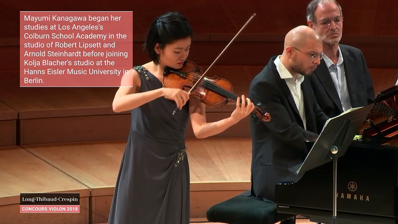 Concours Long Thibaud Crespin 2018,  finale récital :  Mayumi Kanagawa