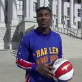 Guinness World Records - It wouldn't be #GWRday without the Harlem Globetrotters! Thunder Law took basketball to new heights with this spectacular 50 ft 1 in (15.26 m) shot in 2017  Look out more more from the Globies on...