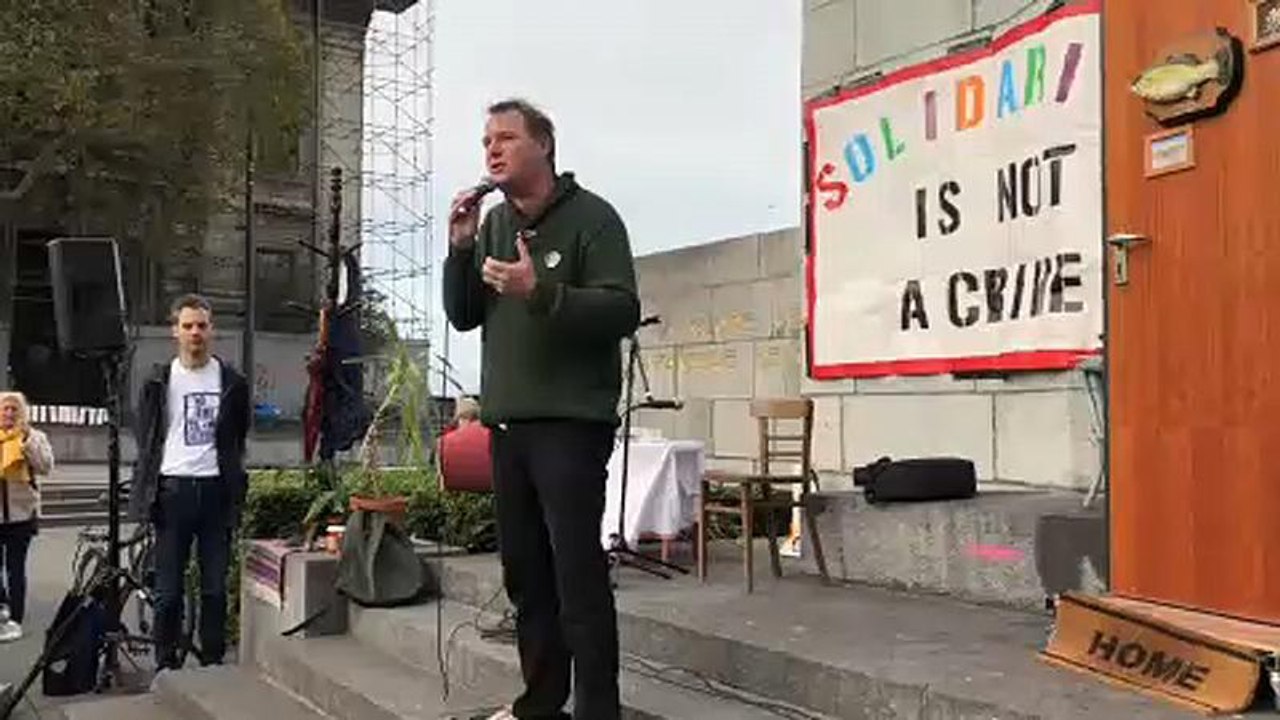 Aktion für offenere Migrationspolitik in Brüssel