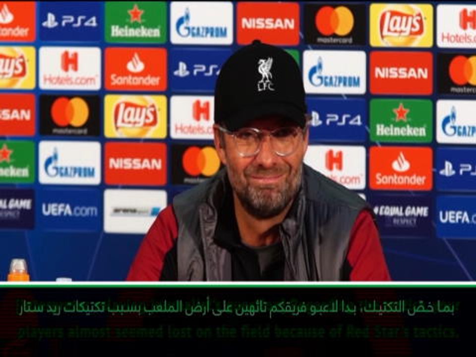 لقطة: كرة قدم: هل هو مستاء؟ - كلوب ممتعض من سؤال أحد الصحافيّين