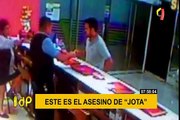 Cámaras de seguridad registraron al presunto asesino de alias “Jota”