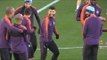 Manchester City Train Ahead Of Champions League Match Against Shakhtar Donetsk
