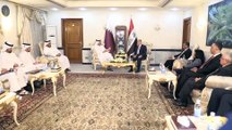 Irak Dışişleri Bakanı el-Hekim - Katar Başbakan Yardımcısı ve Dışişleri Bakanı El Sani görüşmesi - BAĞDAT
