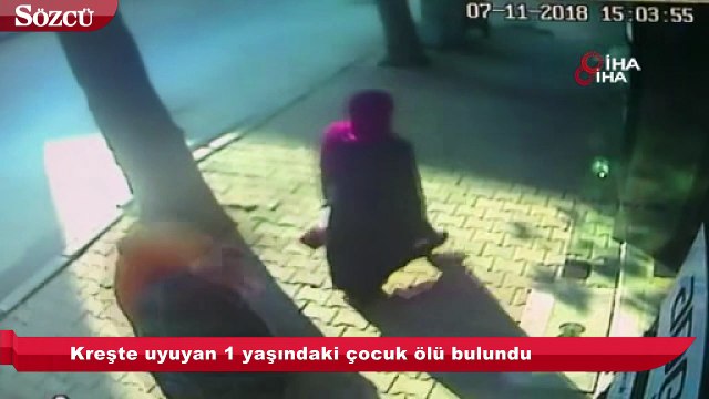 Kreşte uyuyan 1 yaşındaki çocuk ölü bulundu