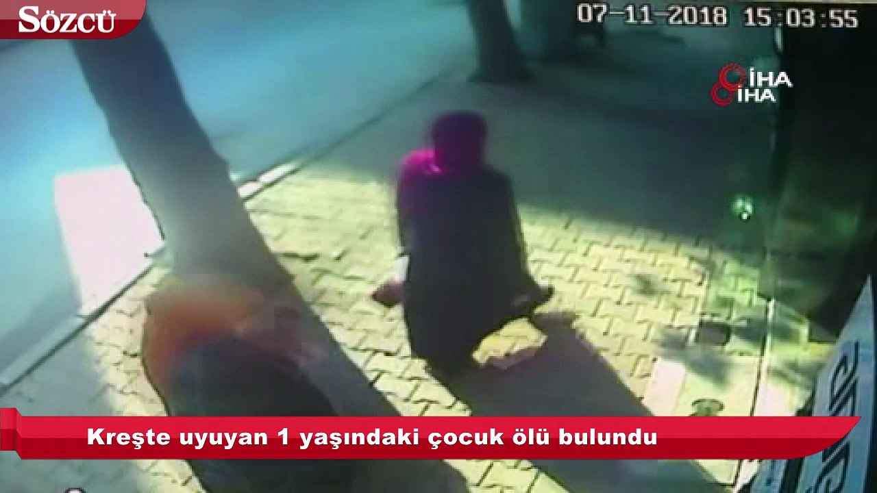 Kreşte uyuyan 1 yaşındaki çocuk ölü bulundu