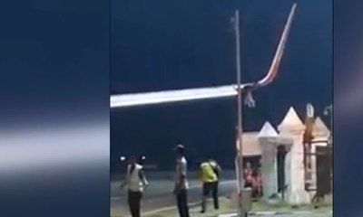 Pesawat Lion Air JT-633 Tabrak Tiang di Bandara Fatmawati Bengkulu