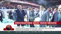Başkan Erdoğan'dan gece yarısı mesaisi