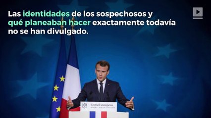 Seis detenidos en presunto complot para atacar al presidente Emmanuel Macron