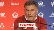Galtier «Il faut relativiser le score de 2-1 à Paris» - Foot - L1 - Losc