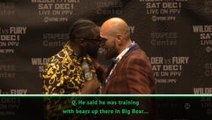 Wilder advises Fury to bring a teddy bear to hospital after December bout