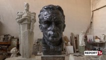 Busti i Mid’hat Frashërit gati, skulptori: Detyra jonë t’i nderojmë këto figura