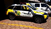 PM atende ocorrência no Bairro Pacaembu