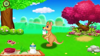 Baby Learn Farm Animals Names and Sounds With Funny Cartoon Characters