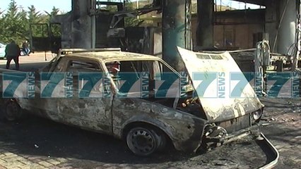 KAMIONI SHPERTHEN NE FLAKE NE KORÇE - News, Lajme - Kanali 7