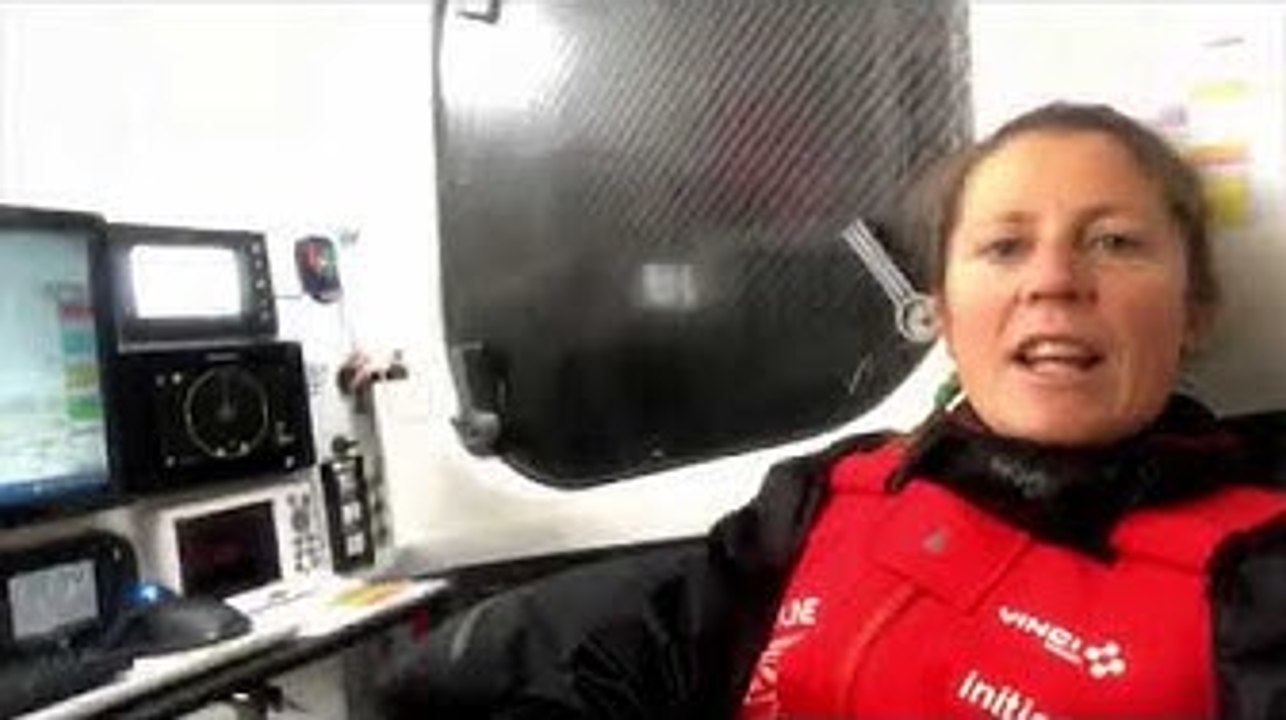 Vidéo du bord - SAMANTHA DAVIES - INITIATIVES COEUR