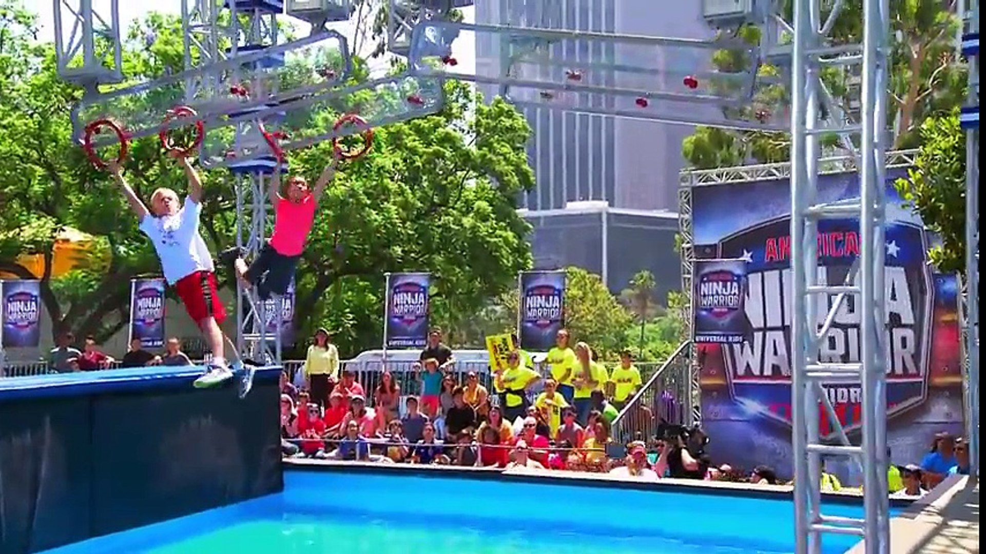 What if there was an American Ninja Warrior waterpark? - American