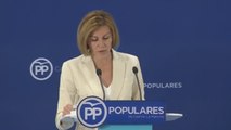María Dolores de Cospedal renuncia a su escaño en el Congreso