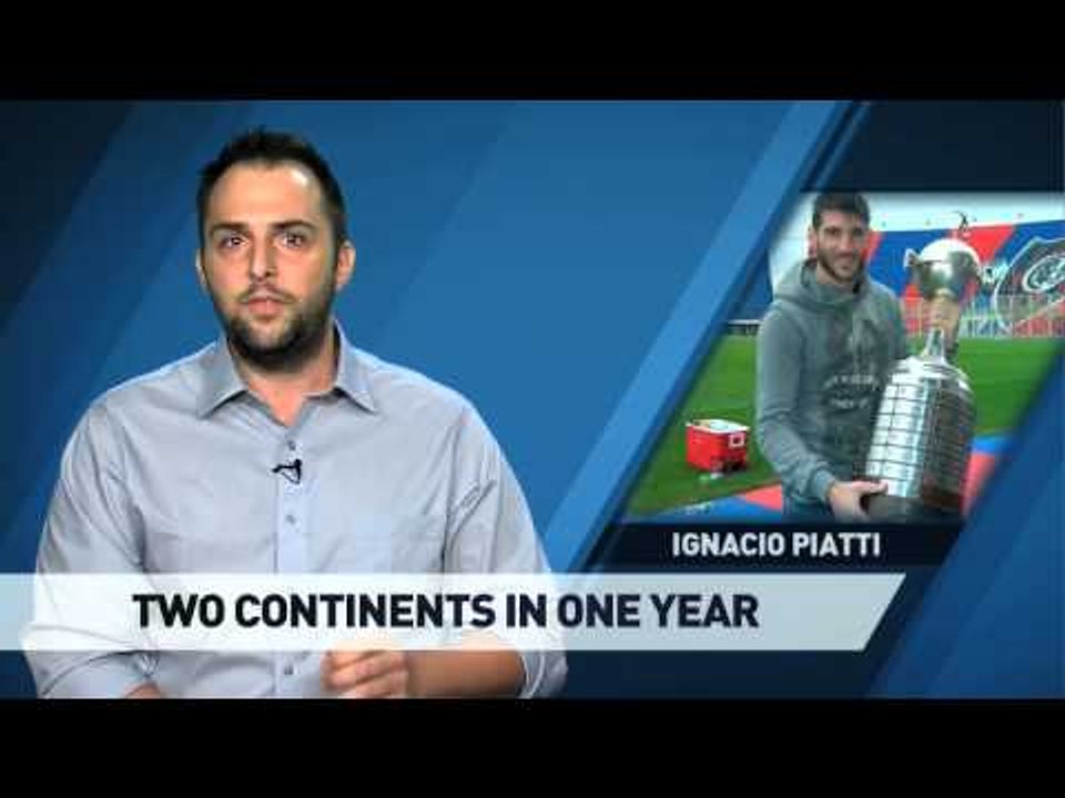 Two continents in one year