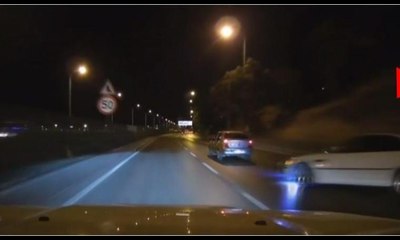 İzmir'deki feci kaza anı araç kamerasında