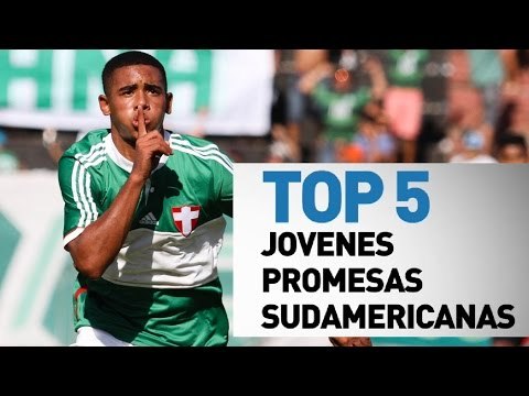 Top 5 jóvenes promesas sudamericanas