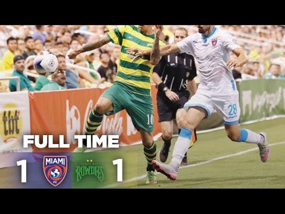 Tampa Bay Rowdies 1:1 Miami