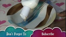 how to make slime with moisturizing lotion and baby oil !  No Salt, Borax, Only Glue