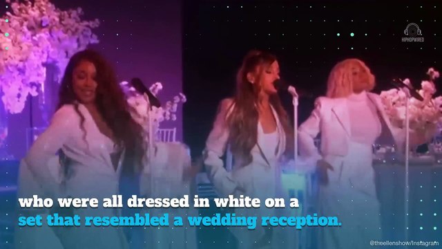 Ariana Grande Gets Choked up and Trips While Performing 'Thank U, Next'