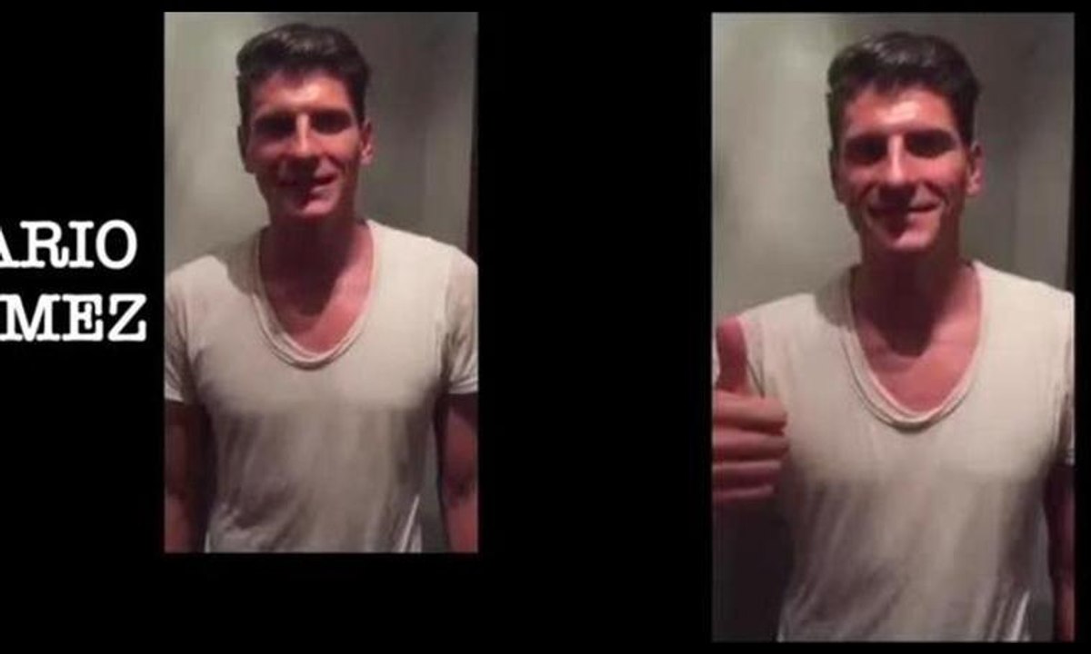 Mario Gomez'den Beşiktaş taraftarına mesaj