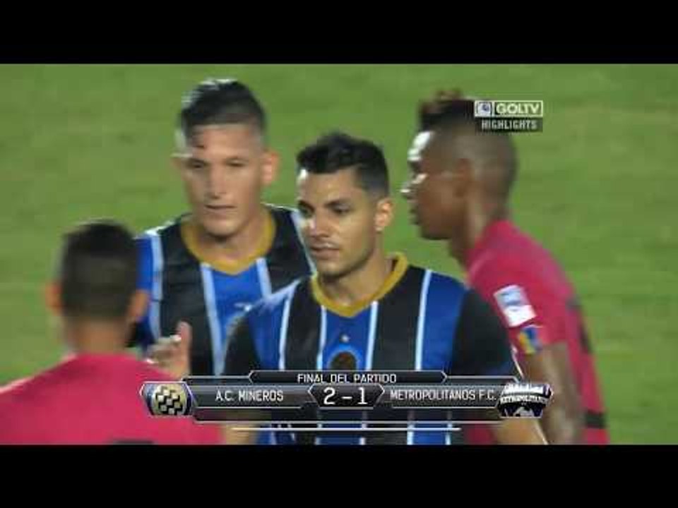 Mineros de Guayana 2:1 Metropolitanos