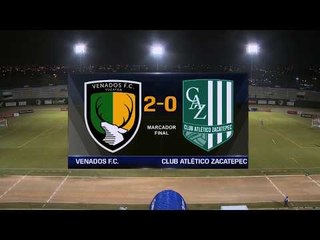 Venados 2:0 Atlético Zacatepec