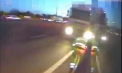 Milimetrelik farkla ölümden kurtuldu