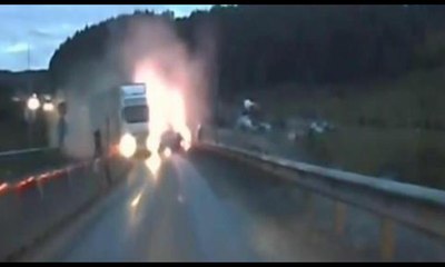 Feci kaza kamerada: 6 ölü