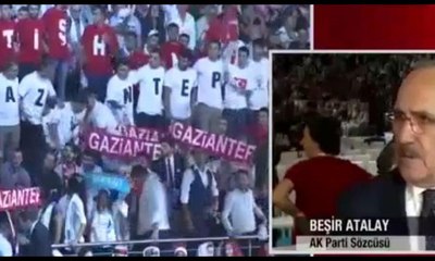 Beşir Atalay canlı yayında Bülent Arınç'a yanıt verdi