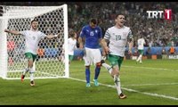İrlanda'nın golüne sevinen TRT spikeri sosyal medyada olay yarattı