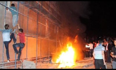 Bolu'da inşaat işçilerine linç girişimi