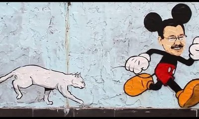 Ankara sokaklarında Gökçek'i kızdıracak graffiti: 'Mickey Gökçek'